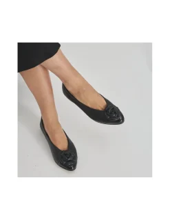 MONPIEL Bailarina Amelie Punta Charol Flor*Mujer Bailarinas Manoletinas Mujer