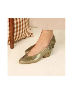 MONPIEL Bailarina Amelie Tacon Manzana*Mujer Outlet Mujer|Bailarinas Manoletinas Mujer
