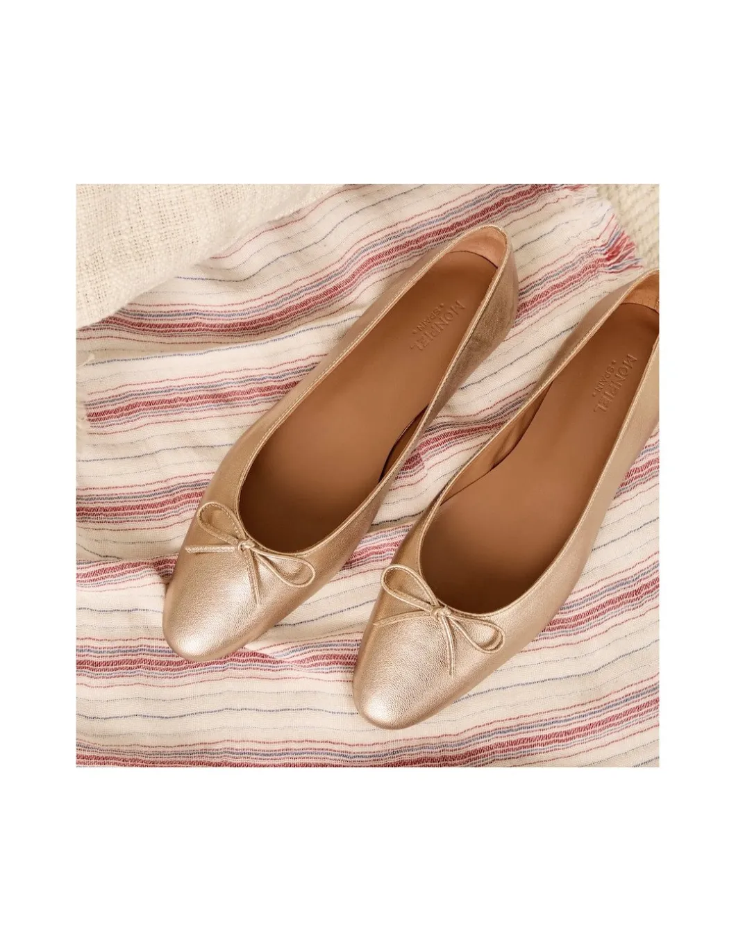 MONPIEL Bailarina Manolita Punta Estilizada*Mujer Bailarinas Manoletinas Mujer