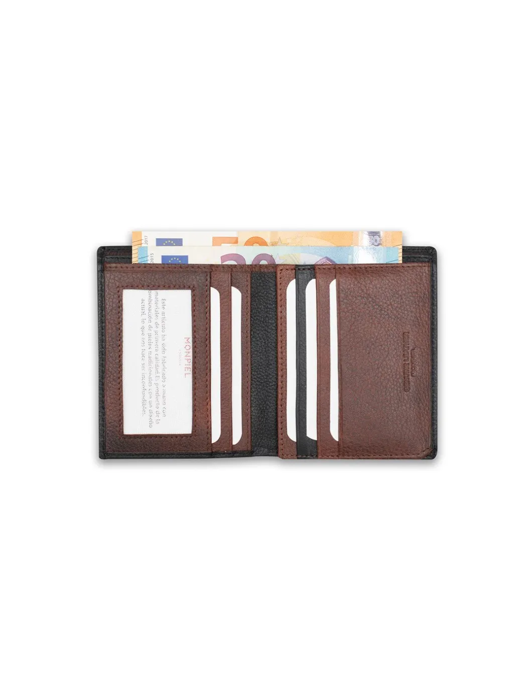 MONPIEL Billetero Basico Cuero*Hombre Carteras Hombre Piel