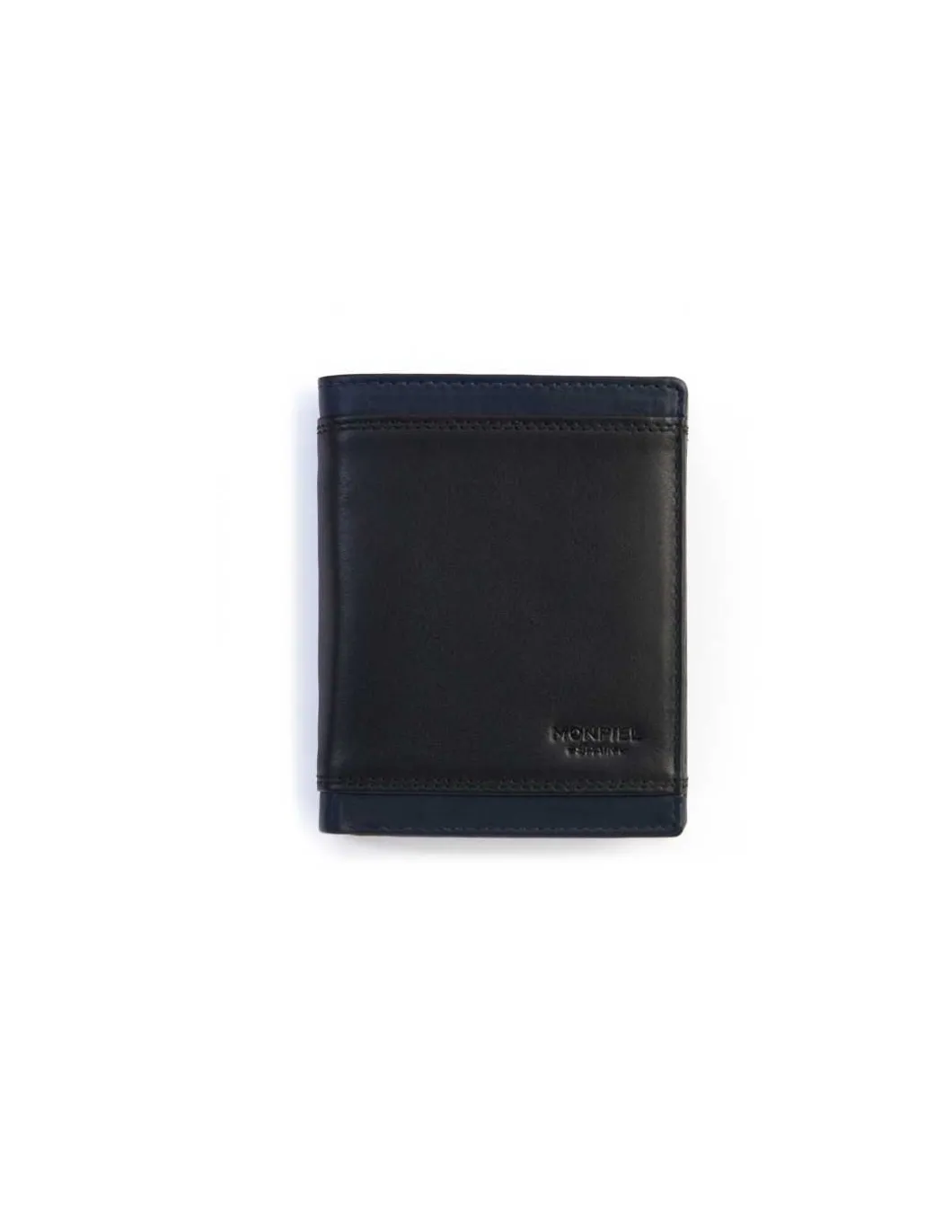 MONPIEL Billetero Basico de piel Lago*Hombre Carteras Hombre Piel