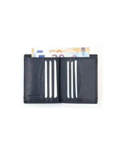MONPIEL Billetero Basico de piel Lago*Hombre Carteras Hombre Piel