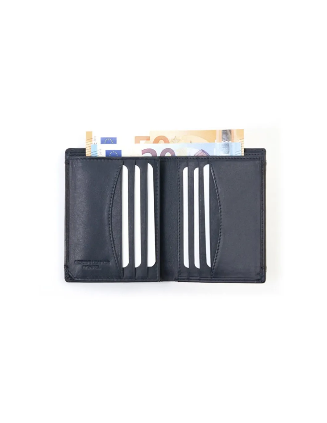MONPIEL Billetero Basico de piel Lago*Hombre Carteras Hombre Piel