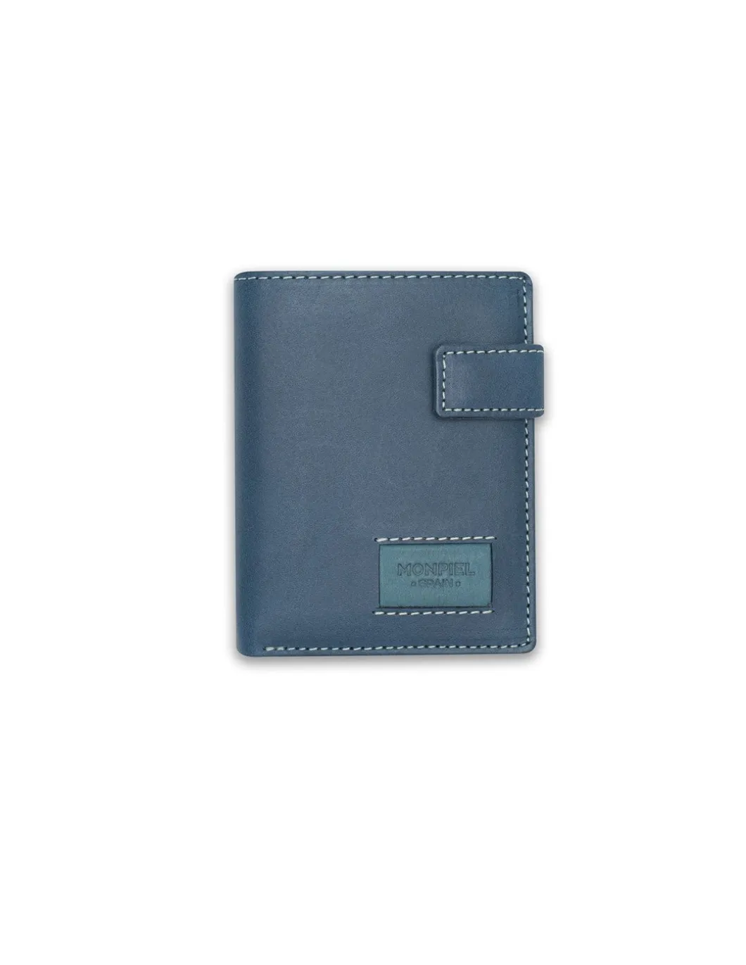 MONPIEL Billetero con Broche y Monedero Parche con Logo*Hombre Outlet Hombre|Carteras Hombre Piel