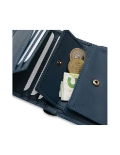 MONPIEL Billetero con Broche y Monedero Parche con Logo*Hombre Outlet Hombre|Carteras Hombre Piel