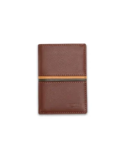 MONPIEL Billetero con Monedero Dentro Rayas a Color*Hombre Carteras Hombre Piel