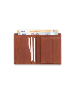 MONPIEL Billetero con Monedero Dentro Parche con Logo*Hombre Outlet Hombre|Carteras Hombre Piel