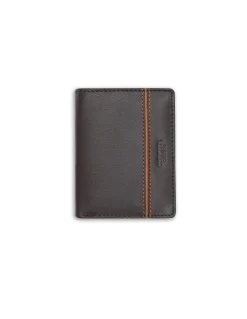MONPIEL Billetero con Monedero Raya Lateral*Hombre Carteras Hombre Piel