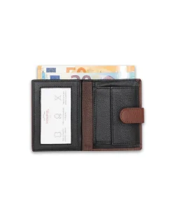 MONPIEL Billetero Pequeno con Monedero y Broche Central Cuero*Hombre Carteras Hombre Piel