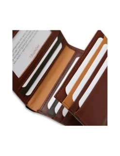 MONPIEL Billetero Simple Rayas a Color*Hombre Carteras Hombre Piel