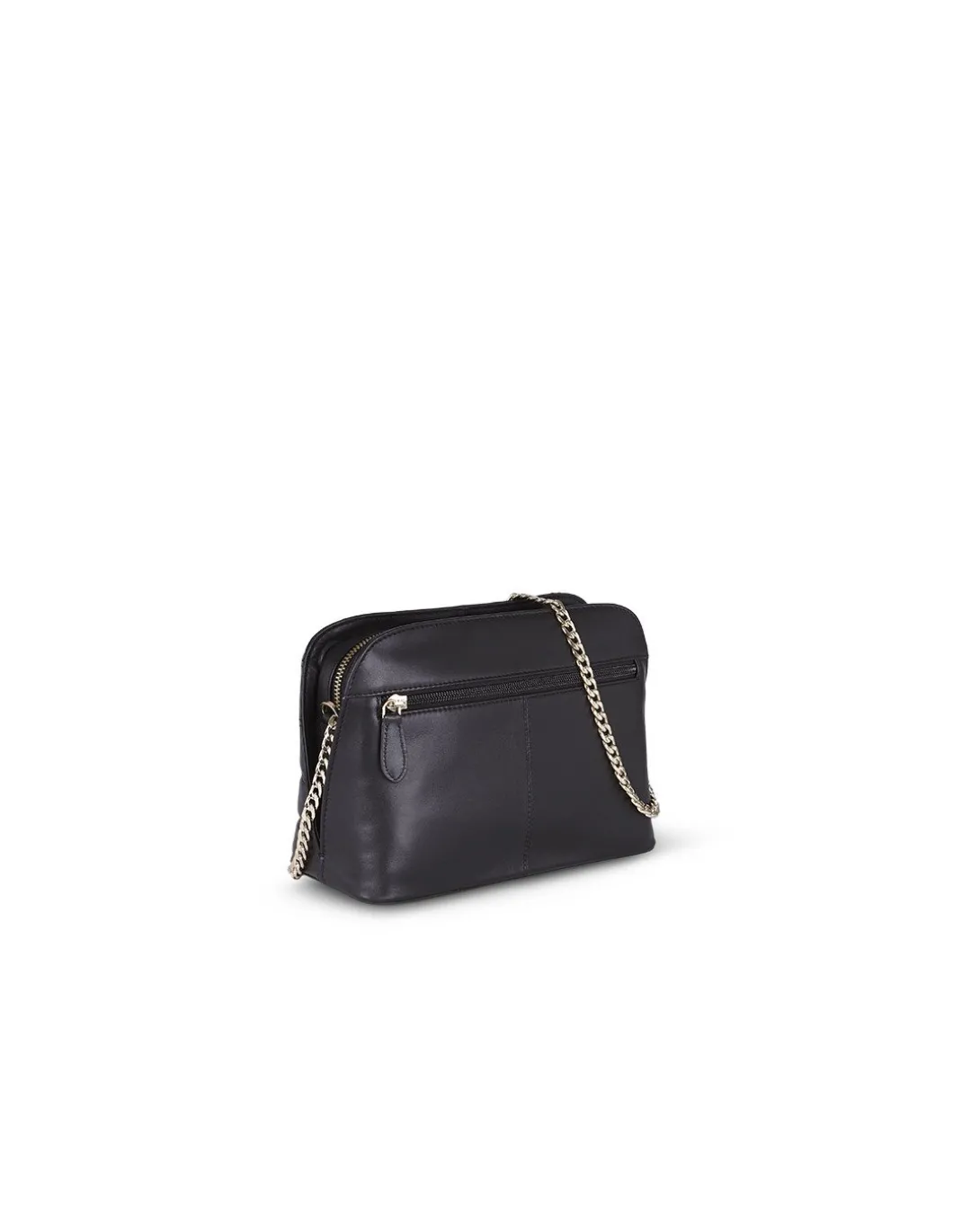 MONPIEL Bolso Acolchado de Piel con Cadena Oro*Mujer Bolsos De Piel Medianos|Bolsos Piel Mujer