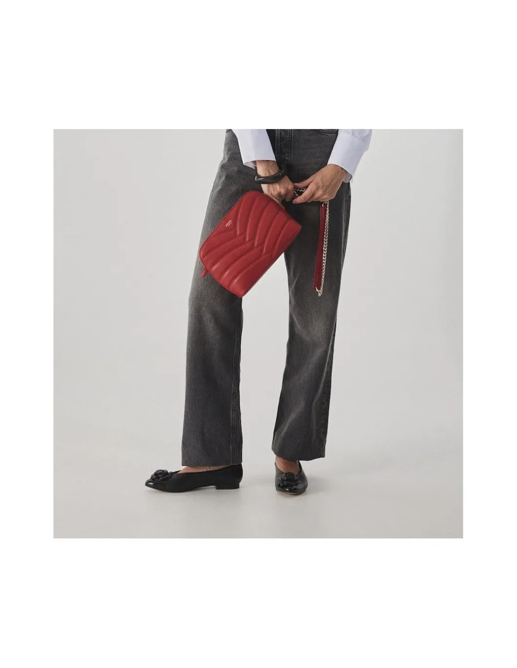 MONPIEL Bolso Acolchado de Piel con Cadena Oro*Mujer Bolsos De Piel Medianos|Bolsos Piel Mujer