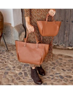 MONPIEL Bolso Canasto Piel*Mujer Outlet Mujer|Bolsos De Piel Grandes