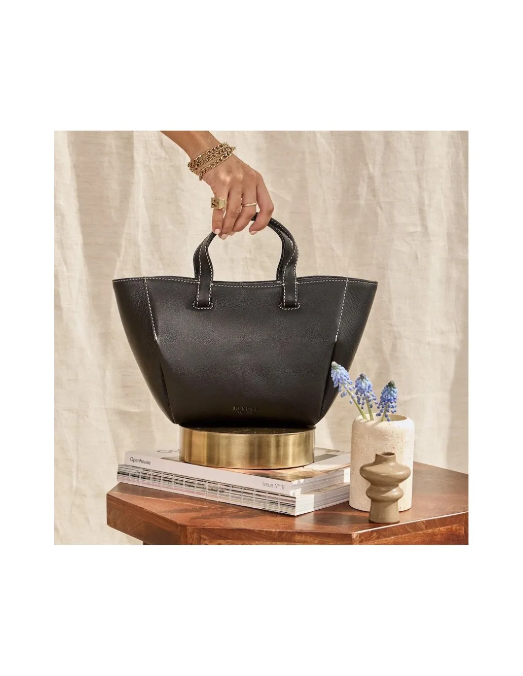 MONPIEL Bolso Canasto Piel Mini*Mujer Outlet Mujer|Bolsos De Piel Medianos