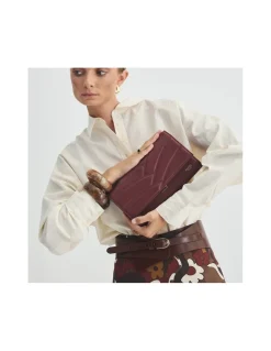 MONPIEL Bolso Cartera de mano de piel mujer Venecia*Mujer Bolsos De Piel Pequeños|Bolsos Piel Mujer