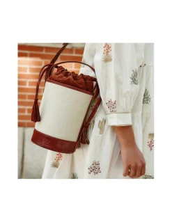 MONPIEL Bolso Cubo Canva Pequeno*Mujer Bolsos De Piel Pequeños|Bolsos Piel Mujer