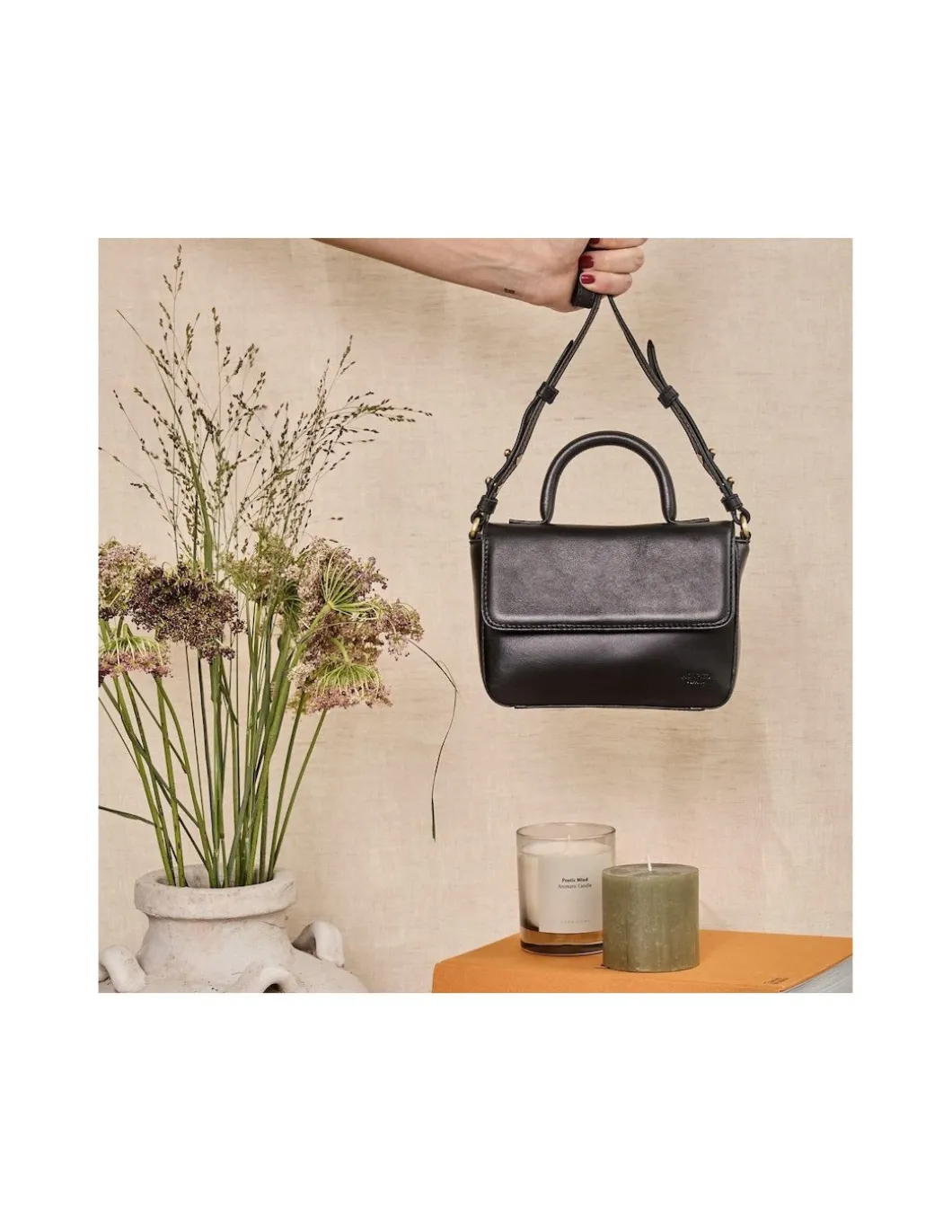 MONPIEL Bolso de Piel Pequeno Armado*Mujer Bolsos De Piel Pequeños|Bolsos Piel Mujer