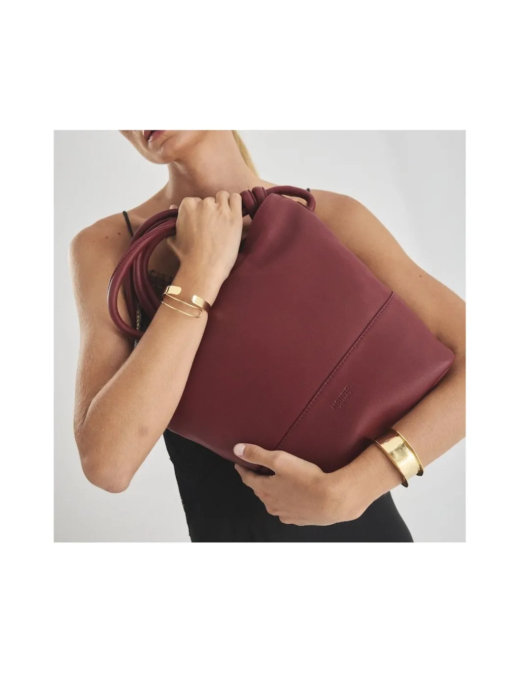 MONPIEL Bolso Hobo Grande Nudos*Mujer Bolsos De Piel Grandes|Bolsos Piel Mujer