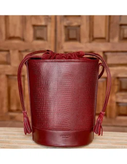 MONPIEL Bolso Redondo Cubo*Mujer Bolsos De Piel Grandes|Bolsos Piel Mujer