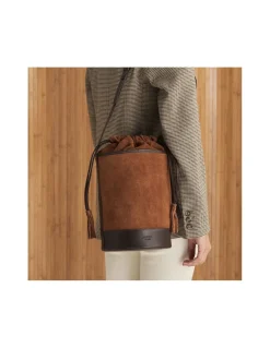 MONPIEL Bolso Redondo Cubo*Mujer Bolsos De Piel Grandes|Bolsos Piel Mujer