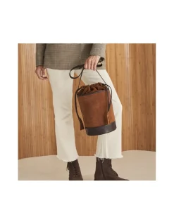 MONPIEL Bolso Redondo Cubo*Mujer Bolsos De Piel Grandes|Bolsos Piel Mujer