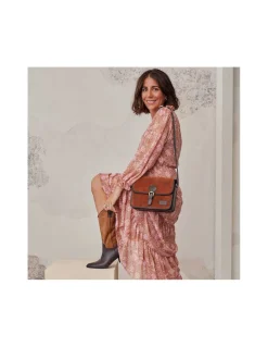 MONPIEL Bolso Satchel Hebilla*Mujer Bolsos De Piel Medianos|Bolsos Piel Mujer