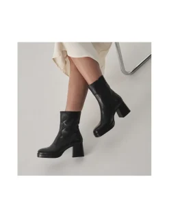 MONPIEL Botin de plataforma Claudia*Mujer Botines Piel Mujer