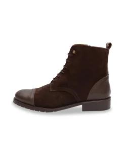 MONPIEL Botin Mujer con Cordones Satur*Mujer Outlet Mujer|Botines Piel Mujer