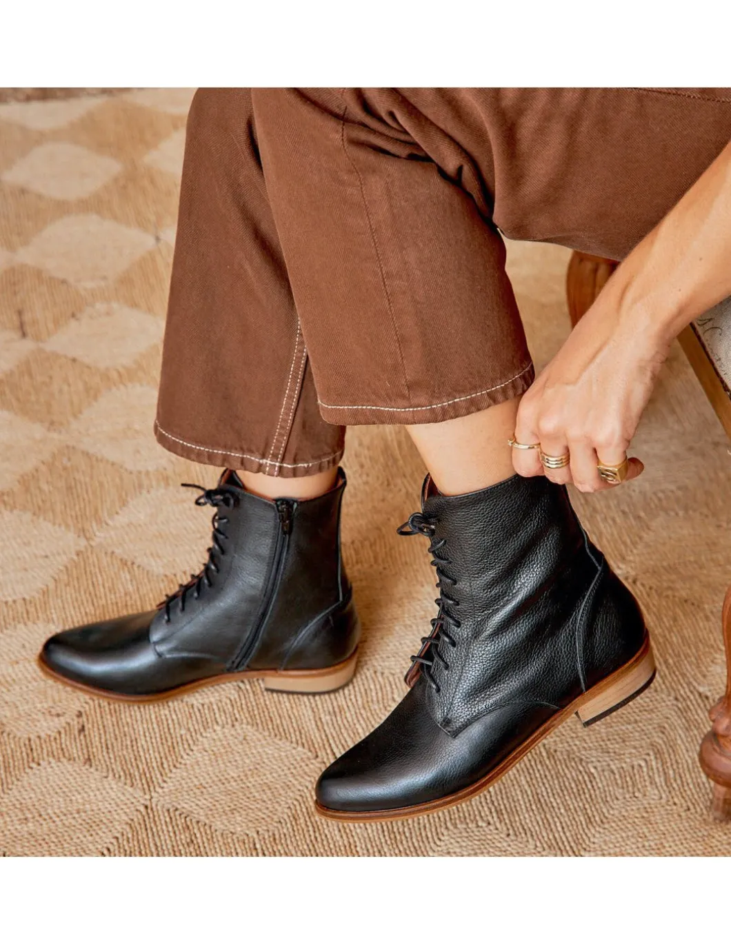 MONPIEL Botin Piel Mujer Punta Fina Vero*Mujer Outlet Mujer|Botines Piel Mujer
