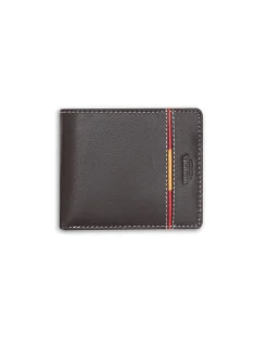 MONPIEL Cartera Americana Grande Bandera Espana*Hombre Carteras Hombre Piel