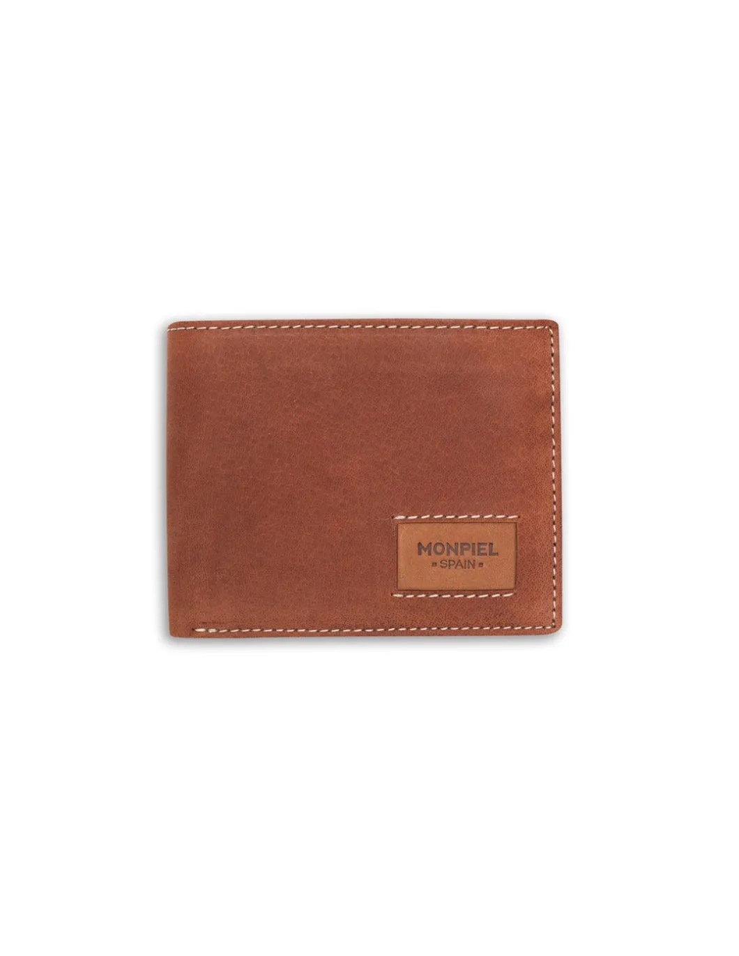 MONPIEL Cartera Americana Grande Parche con Logo*Hombre Outlet Hombre|Carteras Hombre Piel