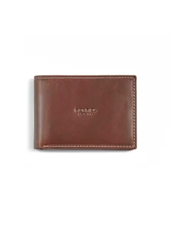 MONPIEL Cartera Americana Pequena Simple Logo Central*Hombre Carteras Hombre Piel