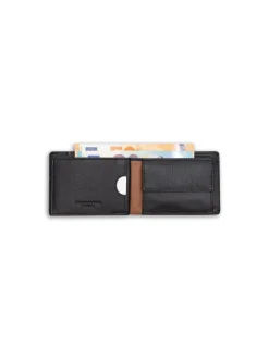 MONPIEL Cartera Americana Pequena con Raya Lateral*Hombre Carteras Hombre Piel