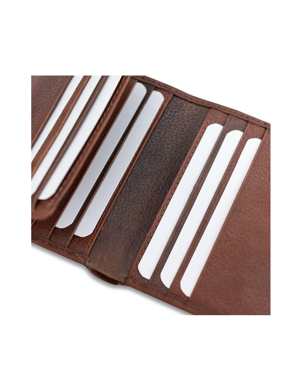 MONPIEL Cartera Billetera Goma*Hombre Carteras Hombre Piel