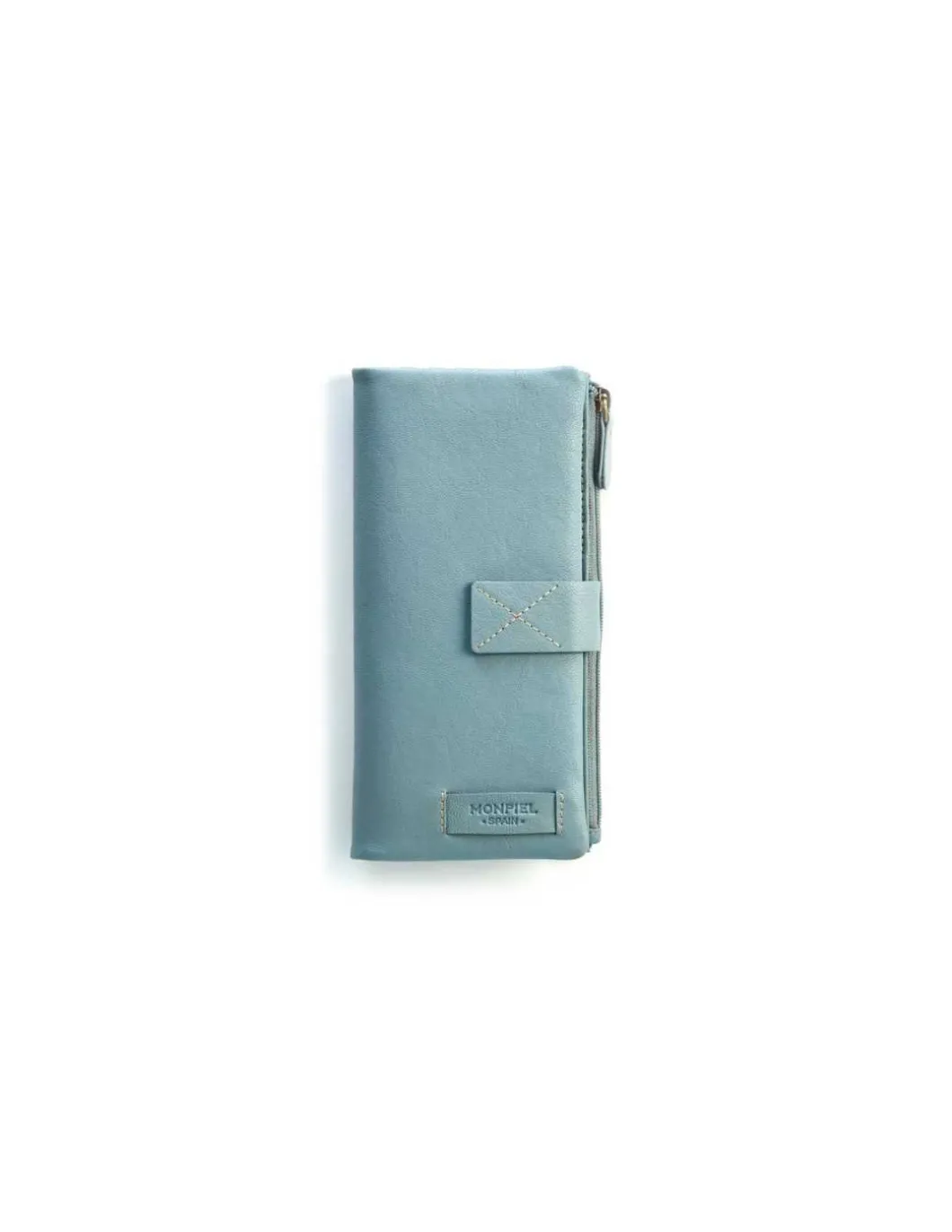 MONPIEL Cartera Broche y Monedero - Cremallera Lisa XL*Mujer Outlet Mujer