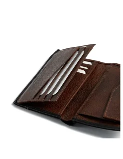 MONPIEL Cartera con broche y Monedero Interior Dos Tonos*Hombre Carteras Hombre Piel