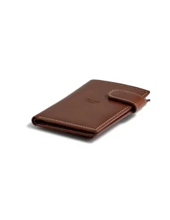 MONPIEL Cartera con Broche y Monedero Trasero Logo Central*Hombre Carteras Hombre Piel