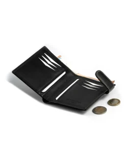 MONPIEL Cartera con Broche y Monedero Trasero Logo Central*Hombre Carteras Hombre Piel
