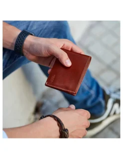 MONPIEL Cartera de cuero hombre Americano Mini*Hombre Carteras Hombre Piel