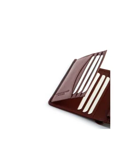 MONPIEL Cartera de piel Hombre con Broche y Monedero Lago*Hombre Carteras Hombre Piel