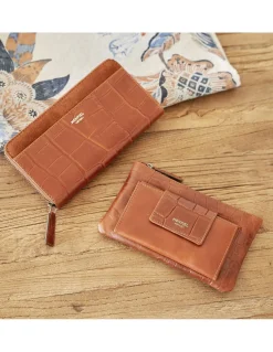 MONPIEL Cartera de Piel Senora Bolsa*Mujer Carteras Piel Mujer