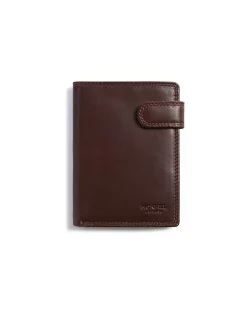 MONPIEL Cartera de piel XL con Broche y Monedero*Hombre Carteras Hombre Piel