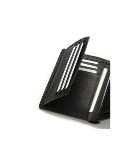 MONPIEL Cartera de piel XL con Broche y Monedero*Hombre Carteras Hombre Piel