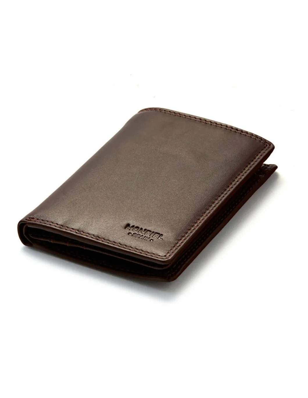 MONPIEL Cartera de Piel XL con Monedero*Hombre Carteras Hombre Piel