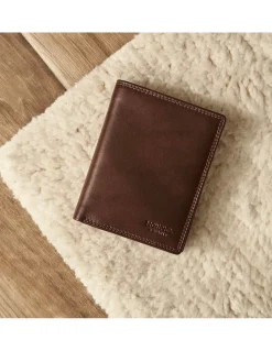 MONPIEL Cartera doble costura con Monedero Interior Sky*Hombre Carteras Hombre Piel