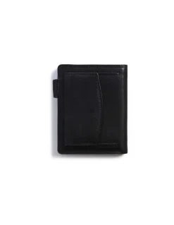MONPIEL Cartera doble costura con Broche y Monedero Trasero Sky*Hombre Carteras Hombre Piel