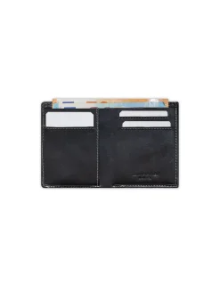 MONPIEL Cartera hombre pequena con billetero y monedero Mini*Hombre Carteras Hombre Piel