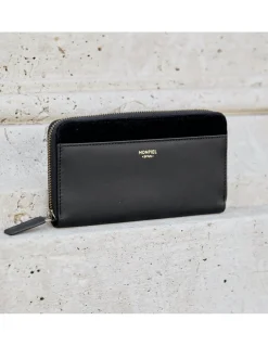 MONPIEL Cartera Mujer Piel Cremallera*Mujer Carteras Piel Mujer