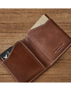 MONPIEL Cartera Pocket*Hombre Carteras Hombre Piel