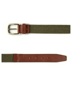 MONPIEL Cinturon Elastico Hombre Piel*Hombre Cinturones Piel Hombre